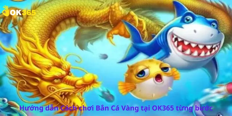 Hướng dẫn Cách chơi Bắn Cá Vàng tại OK365 từng bước